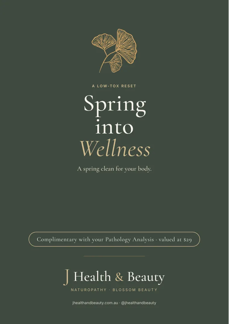 Spring into Wellness handbook by J Health & Beauty